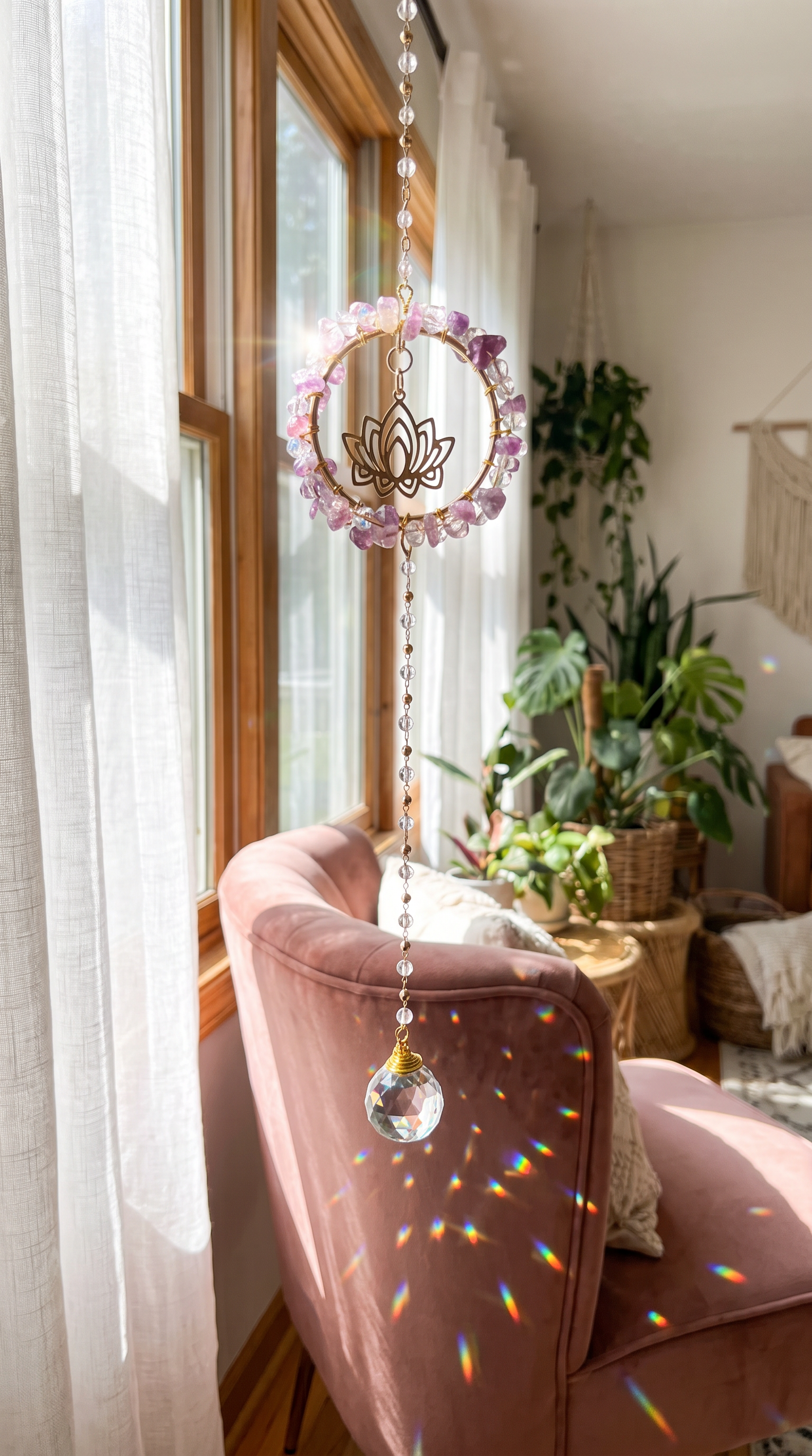 Lotus Light Suncatcher