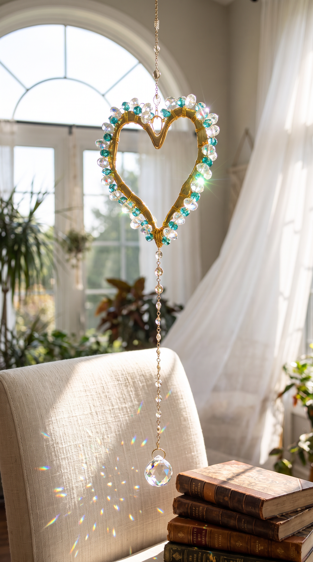 Heart Full of Light Suncatcher