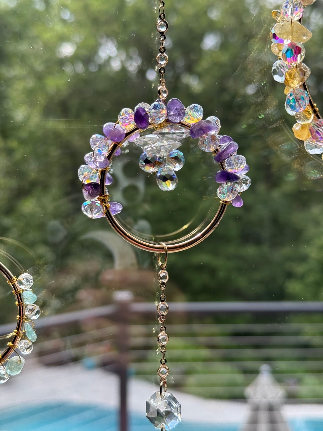 Wishing Moon Suncatcher