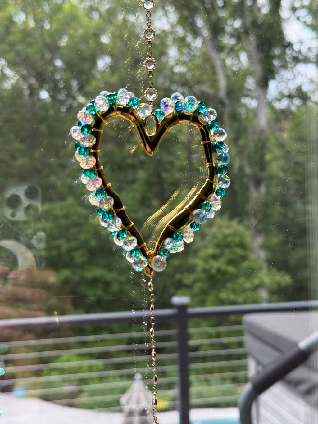 Heart Full of Light Suncatcher
