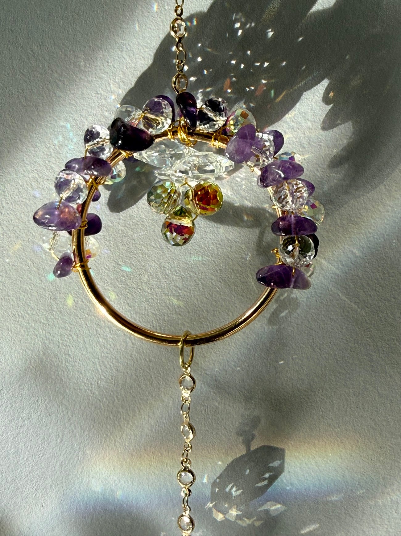 Wishing Moon Suncatcher