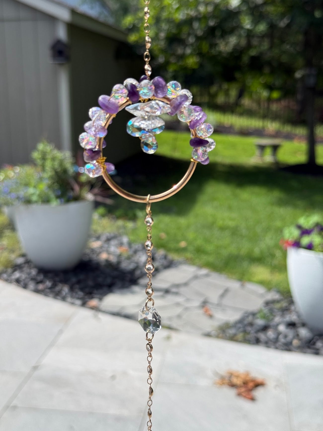 Wishing Moon Suncatcher