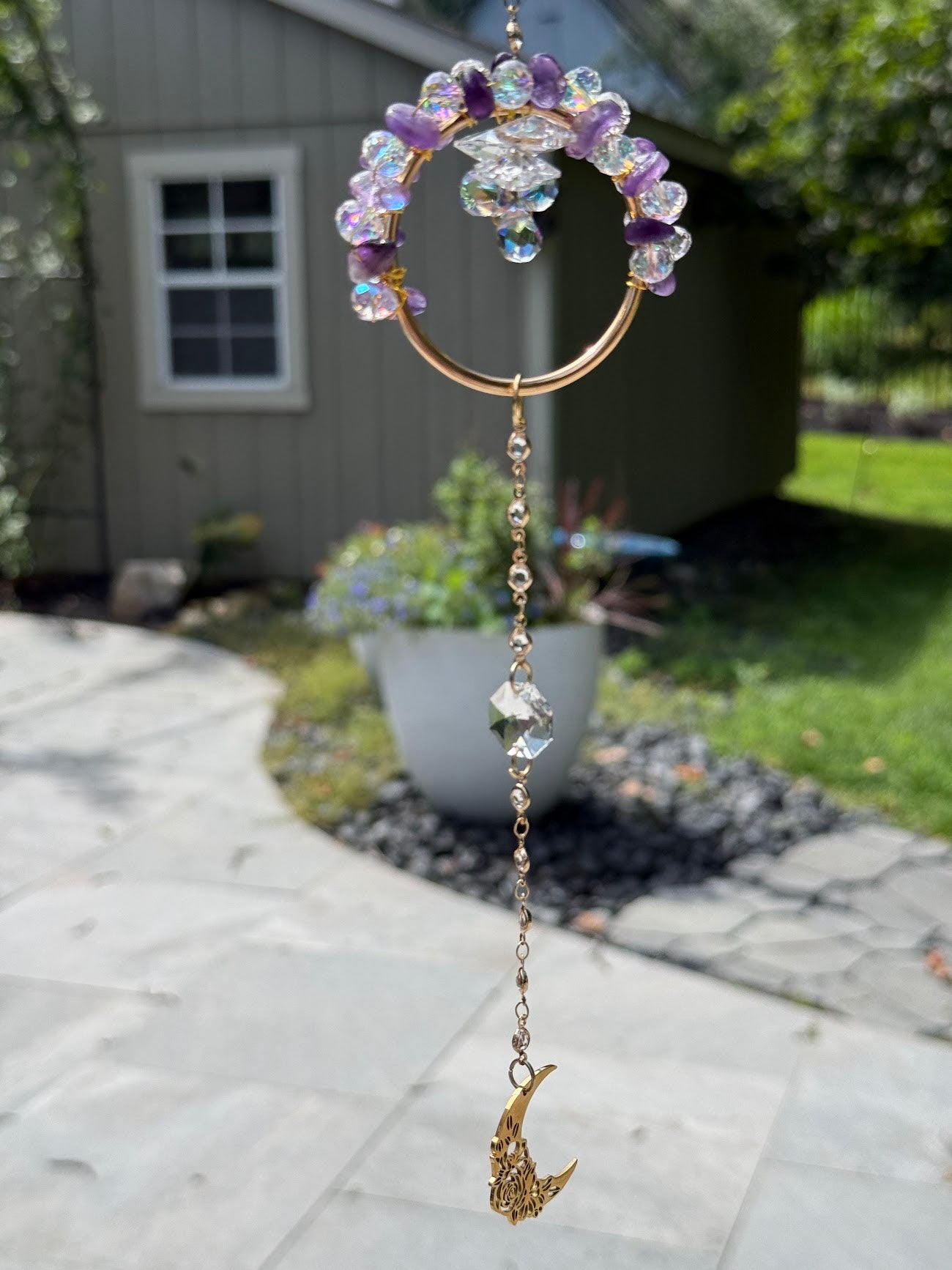 Wishing Moon Suncatcher