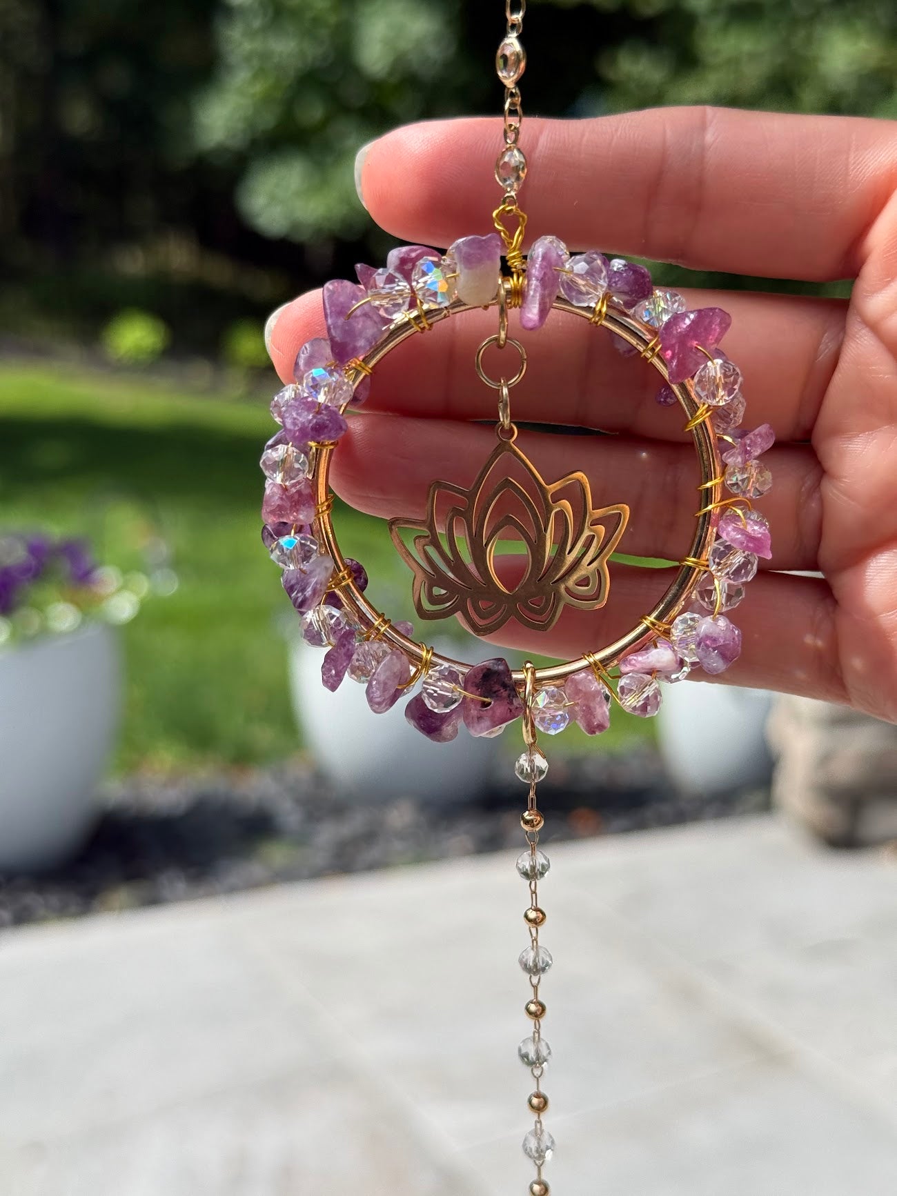 Lotus Light Suncatcher