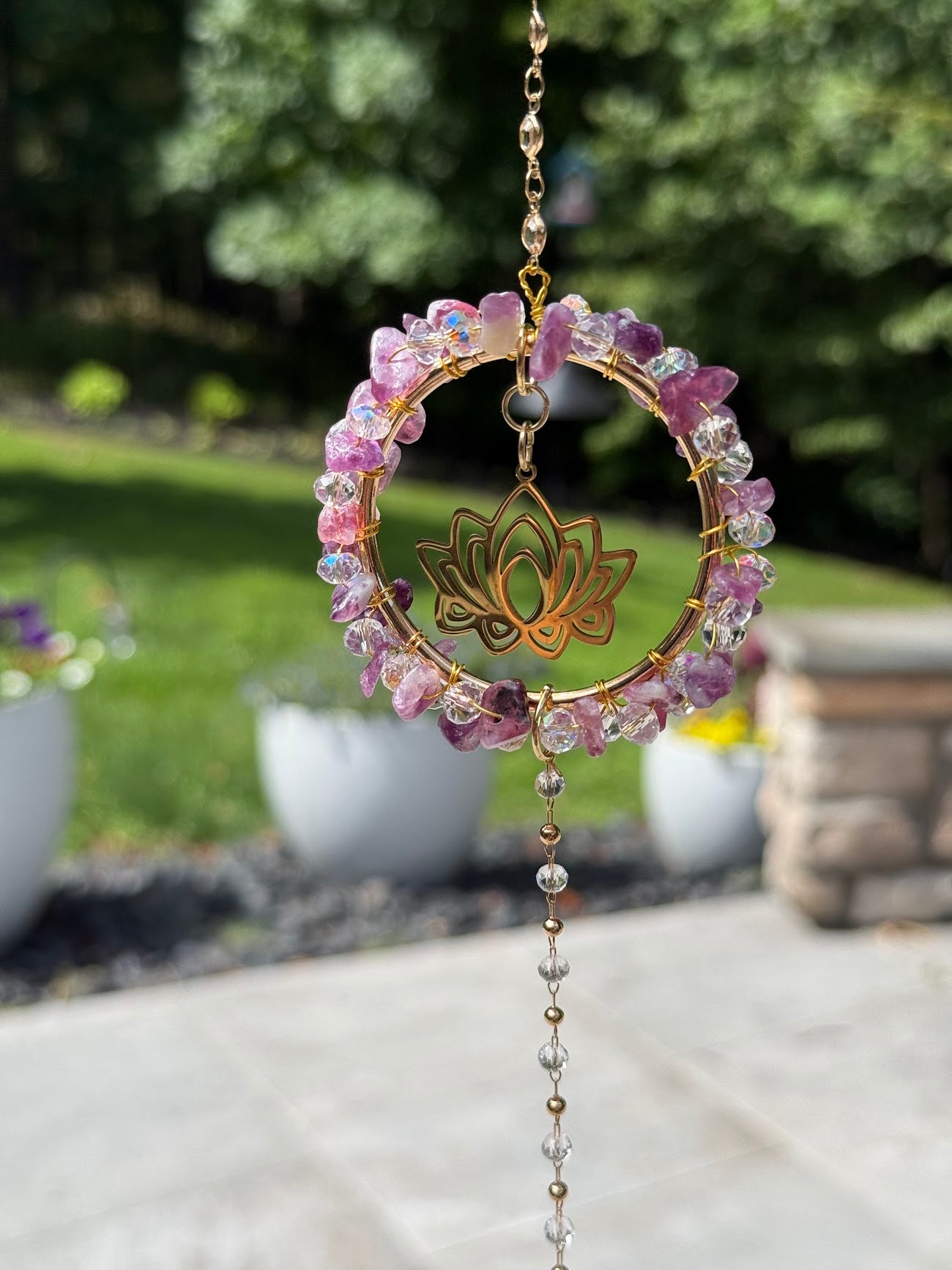 Lotus Light Suncatcher