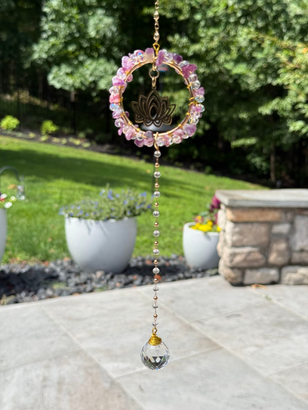 Lotus Light Suncatcher