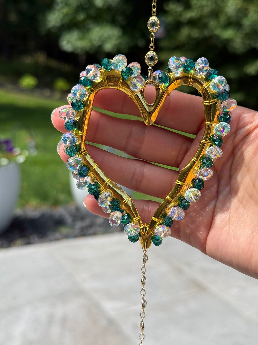 Heart Full of Light Suncatcher