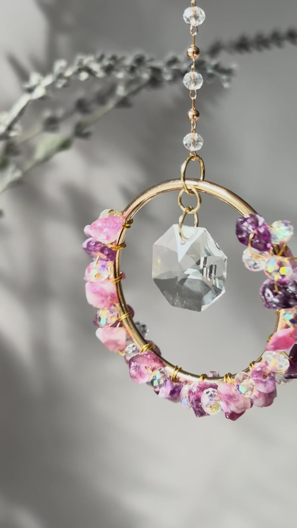 Moonlit Whisper Suncatcher