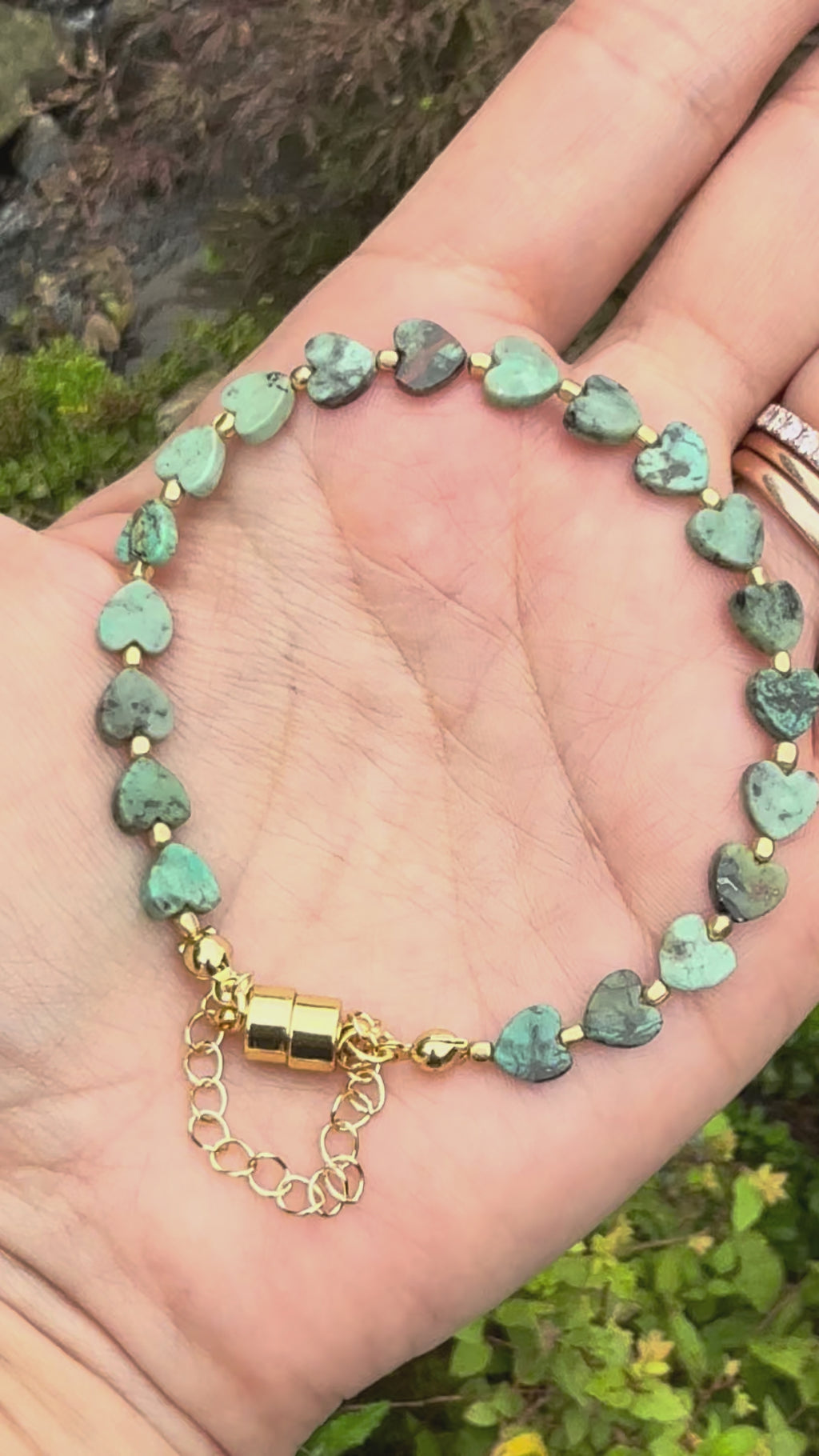 Desert Sky Turquoise Heart Bracelet