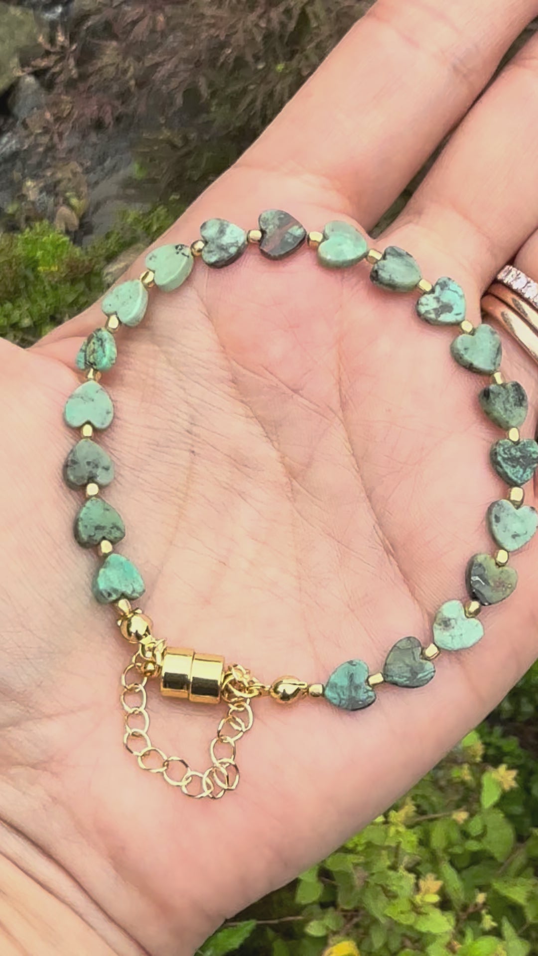 Desert Sky Turquoise Heart Bracelet